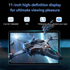 11 inch Tablet with Keyboard - Android 16 Tablet with 32GB+256GB+2TB Expand