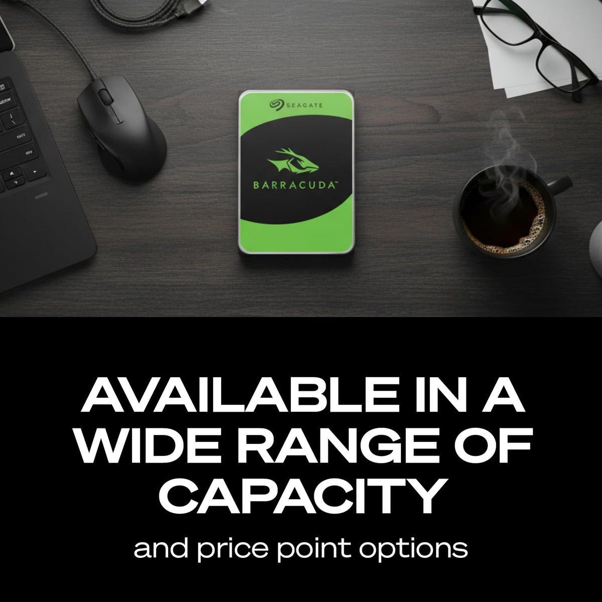 Seagate 8TB BarraCuda Internal Hard Drive | SATA 6 Gb/s (ST8000DM004)
