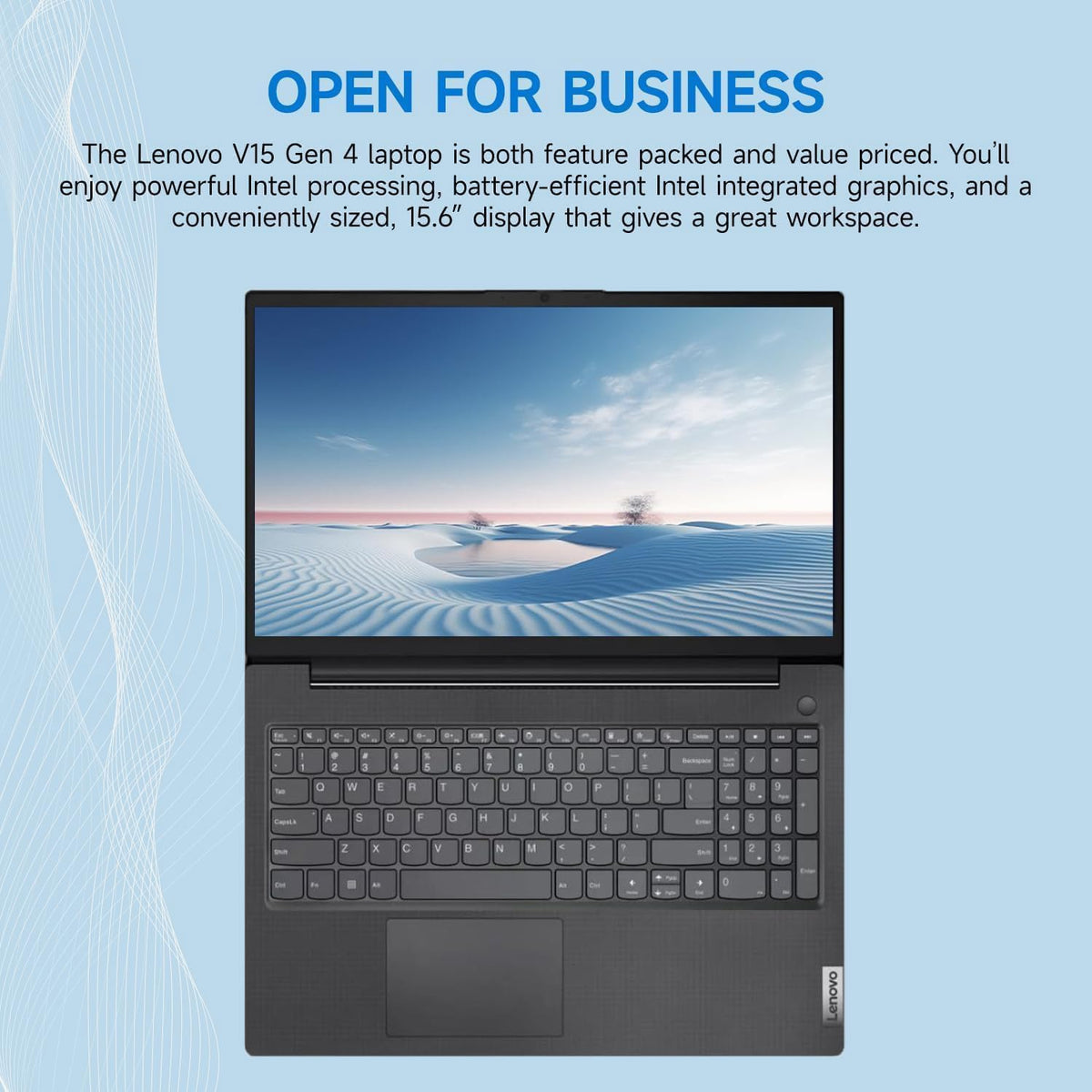 Lenovo V15 G4 Business Laptop, 15.6″ FHD Anti-Glare Display, Intel 8-Core i5-13420H (Beat i7-1355U), 16GB RAM, 256GB SSD, WiFi6, Bluetooth5.2, RJ-45, Windows 11 Home, with 5ave 6-in-1 Accessory Kit