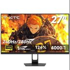 KTC 32 Inch Curved 280Hz Gaming Monitor, 240Hz Computer Monitor FHD, H32C5