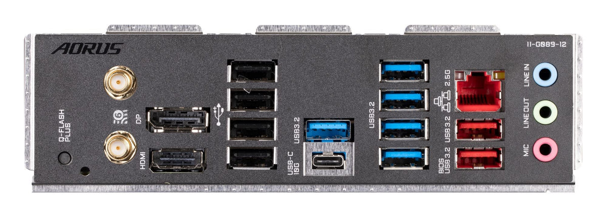 GIGABYTE B650 AORUS Elite AX AMD AM5 ATX Motherboard, Support Ryzen 9000/8000/7000 Series, DDR5, 14+2+1 Power Phase, PCIe 5.0 M.2, USB-C 3.2 Gen 2, WIFI6E, 2.5GbE, EZ-Latch, Q-Flash, RGB Fusion
