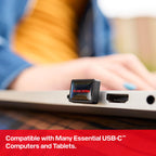SANDISK 512GB Extreme Fit USB-C Flash Drive, Up to 400MB/s Read Speeds