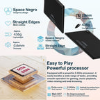 JUSYEA Tablet 10 Inch Android, 12GB+128GB+1TB TF, Family Edition, 5G+2.4G WiFi, 2.0GHz Dual-Core Processor, BT 5.0, 6000mAh Battery, 8MP+5MP Cameras, Includes EVA Case-Black