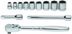 Williams WSB-23FTB 23-Piece 3/8-Inch Drive Socket and Drive Tool Set with Toolbox