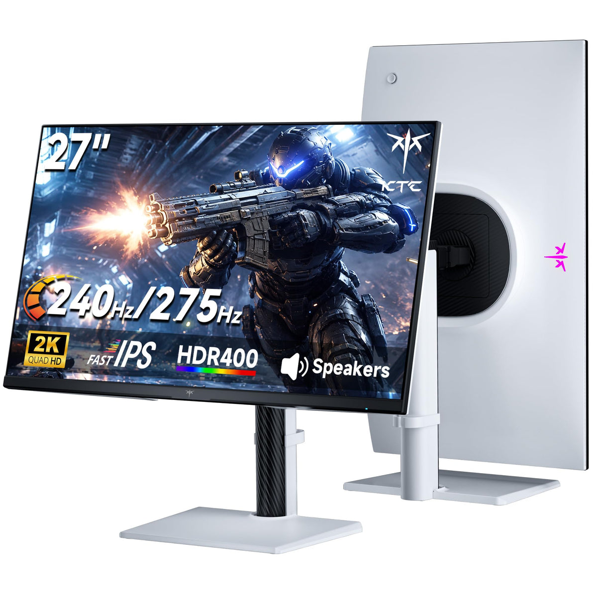 KTC 32 Inch Curved 280Hz Gaming Monitor, 240Hz Computer Monitor FHD, H32C5