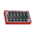 Teng Tools 1/2 Inch Drive TX Impact Socket Set 12 Piece DIN - TT9212TX