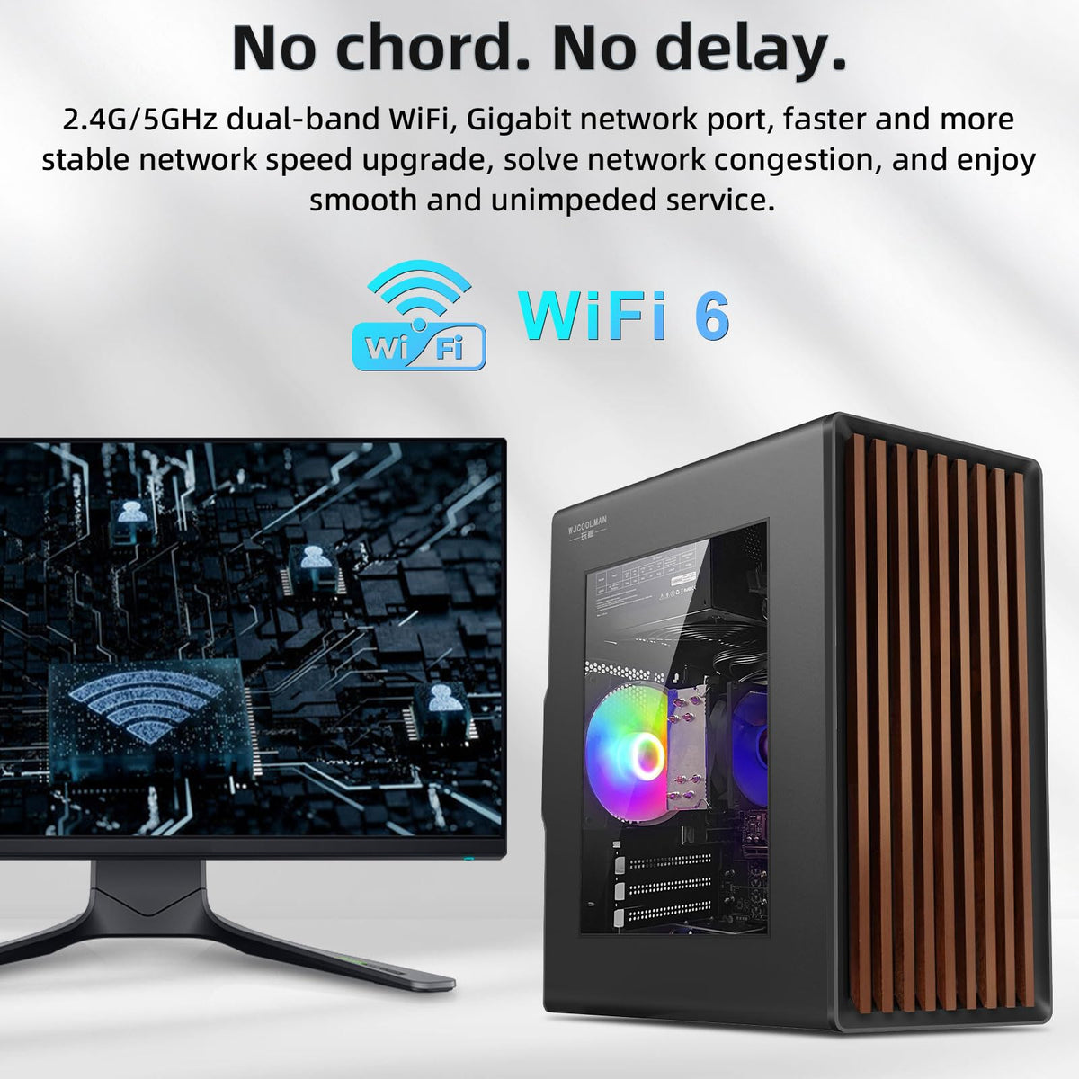 Tower Business Desktop Computer PC - Intel 14th Generation Core i7-14650HX ，16 cores and 24 Threads, 32GB DDR4 3200 RAM, 1TB M.2 NVME SSD,Windows 11 Home,WiFi，HDMI,RJ-45,Wired Keyboard & Mouse.
