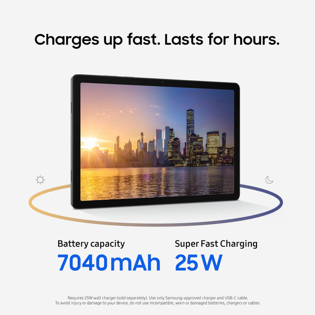 Samsung Galaxy Tab A11+ 6GB RAM, 128GB Storage, Optimized Performance, Long Lasting Battery, Expandable Storage, Large Display, Dolby Atmos Speakers, AI Assist, Slim, Light Renewed (Renewed)