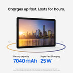 Samsung Galaxy Tab A11+ 6GB RAM, 128GB Storage, Optimized Performance, Long Lasting Battery, Expandable Storage, Large Display, Dolby Atmos Speakers, AI Assist, Slim, Light Renewed (Renewed)