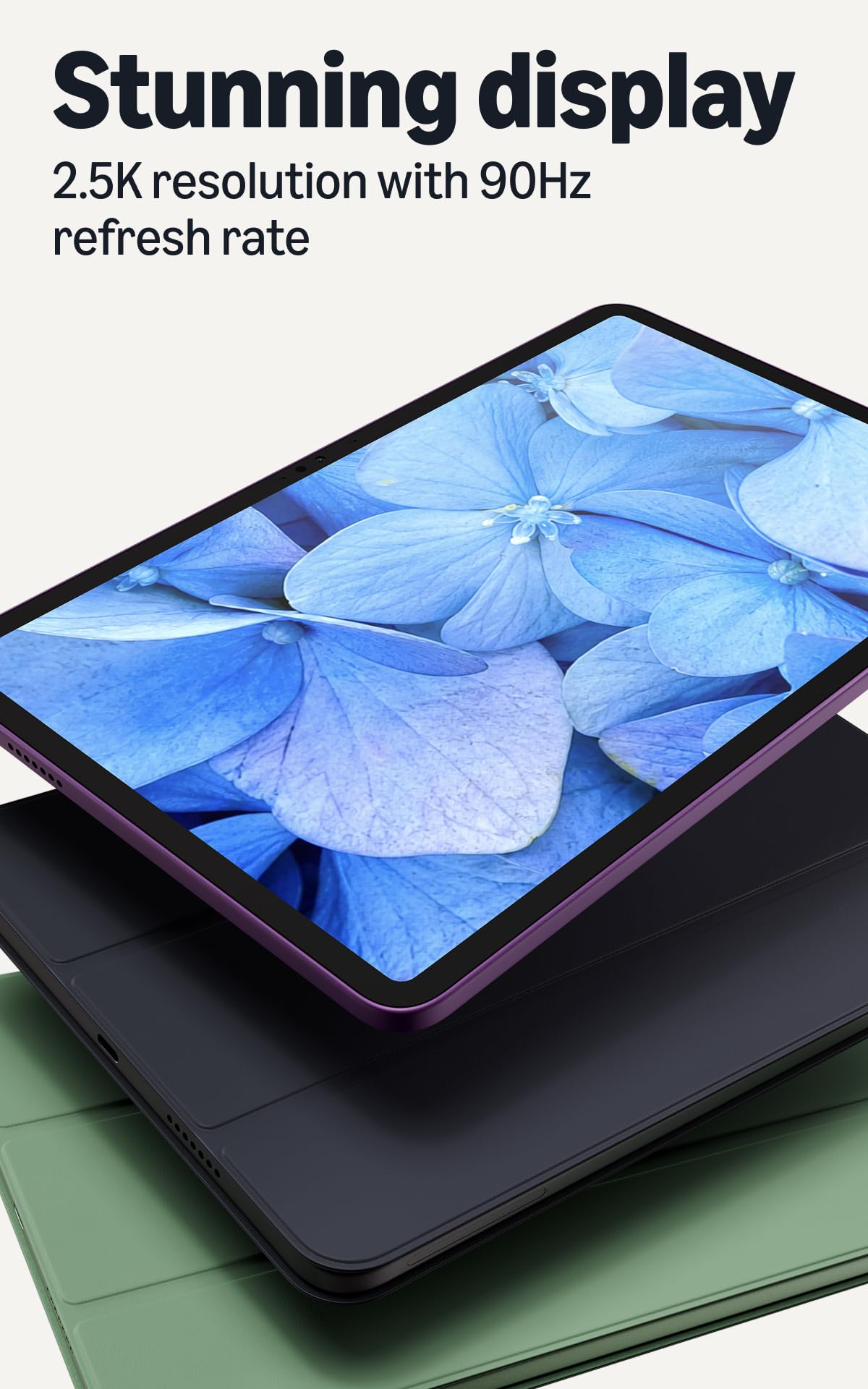 Amazon Alexa Tablet 11 (all-new), 8GB RAM, 64GB, 11″ stunning 2.5K display, All-day battery, With Google Play, Designed for Alexa+, Matcha