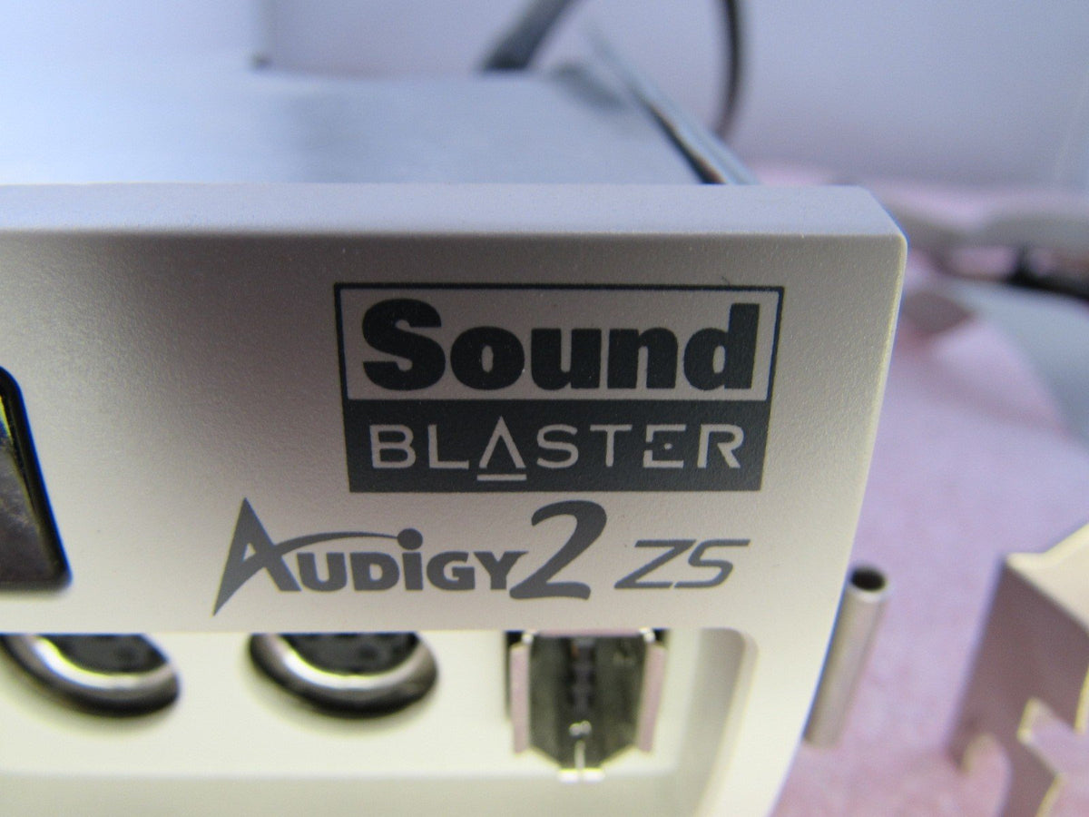Creative SB0350 Sound Blaster Audigy 2 ZS 7.1 CHL PCI Sound Card + FP SB0250