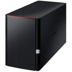 BUFFALO LinkStation 210 2TB 1-Bay NAS Network Attached Storage with HDD Hard Drives Included NAS Storage that Works as Home Cloud or Network Storage Device for Home