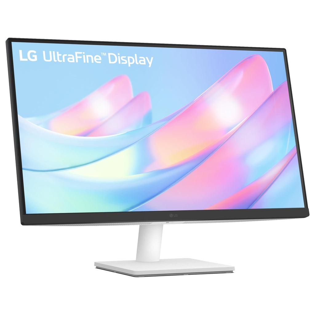 LG 27US500-W Ultrafine Monitor 27-Inch 4K UHD (3840x2160) HDR10 IPS Borderless Design Reader Mode Flicker Safe Switch App HDMI DisplayPort - White