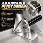 Stainless Steel Internal Corner Finishing Trowel, Inside Corners Scraper