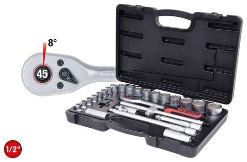 1/2" CLASSIC socket set, 28 pcs