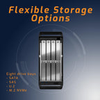 OWC ThunderBay Flex 8 0TB Storage/Dock/PCIe Expansion Enclosure