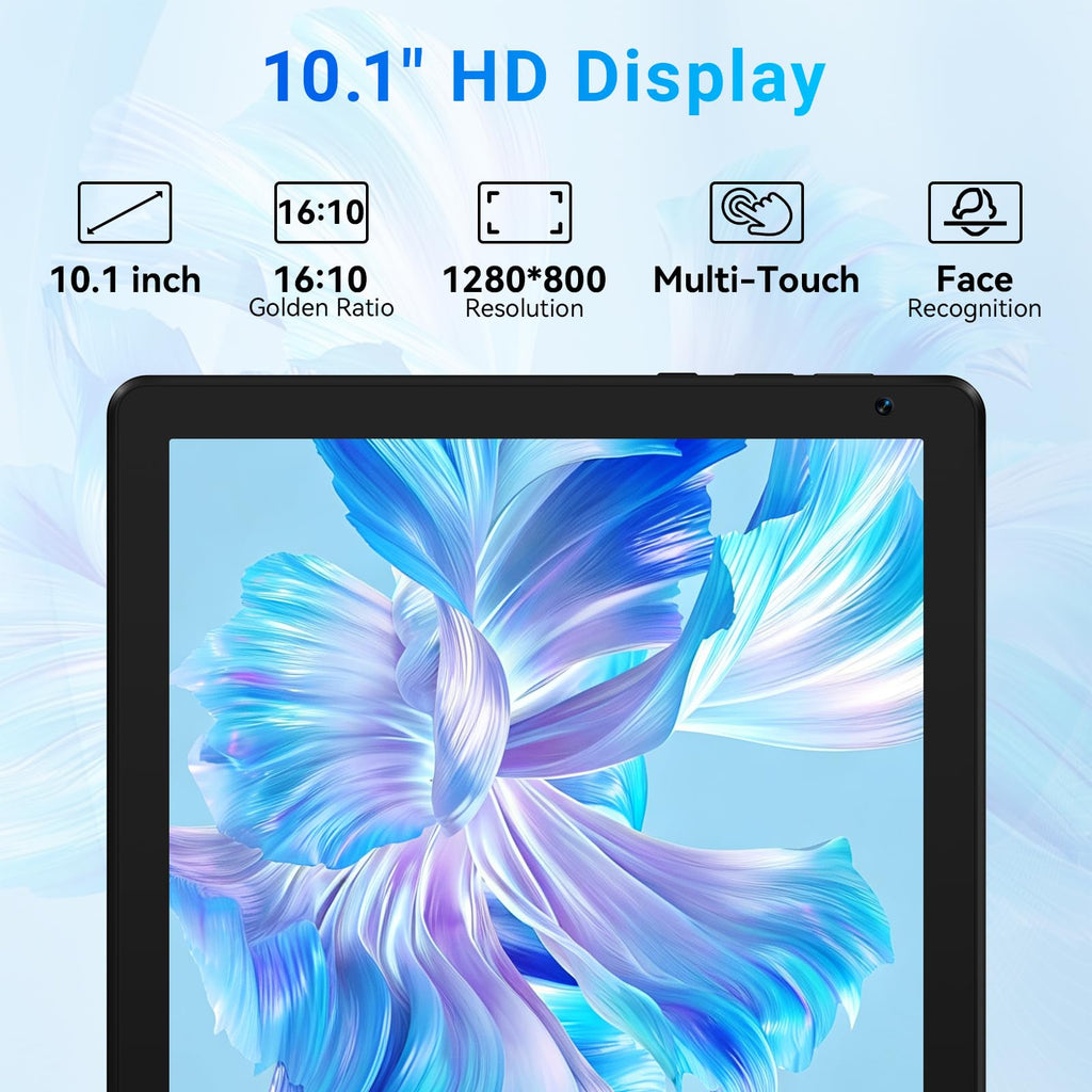 Android Tablet 10.1 inch with Octa-Core Processor, 36GBRAM+128GB Storage
