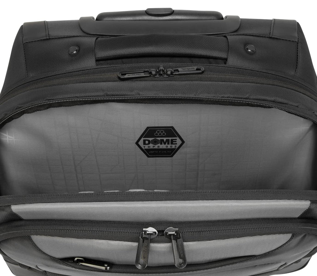 Targus 15" to 17.3" CityGear Overnight Travel Roller Bag – Rolling Laptop Bag for Business and Travel
