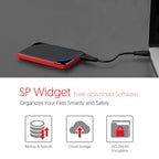 Silicon Power 4TB Rugged Armor A62L Shockproof/ IPX4 Water-Resistant/Dustproof/Anti-Scratch USB 3.0 2.5" External Hard Drive