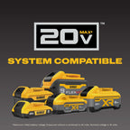 DEWALT 20V MAX Caulking Gun, Cordless, 10oz, Variable Speed Trigger, Interchangeable Canister Trays, Bare Tool Only (DCE560B)
