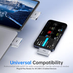 SSK USB-C Drive 1TB Portable SSD External Solid State Drive Up to 1050MB/s