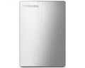 Toshiba Canvio Slim II 1TB Portable External Hard Drive, Silver (HDTD210XS3E1)