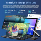 2026 Android Tablet with Keyboard, 11 inch Android 16 Tablet