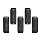 TEAMGROUP C175 1TB USB 3.2 Gen 1 (USB 3.1/3.0) Read 100MB/s Flash Thumb Drive, External Data Storage Memory Stick Compatible with Computer/Laptop/Desktop/PC Matte Black TC17531TBB01
