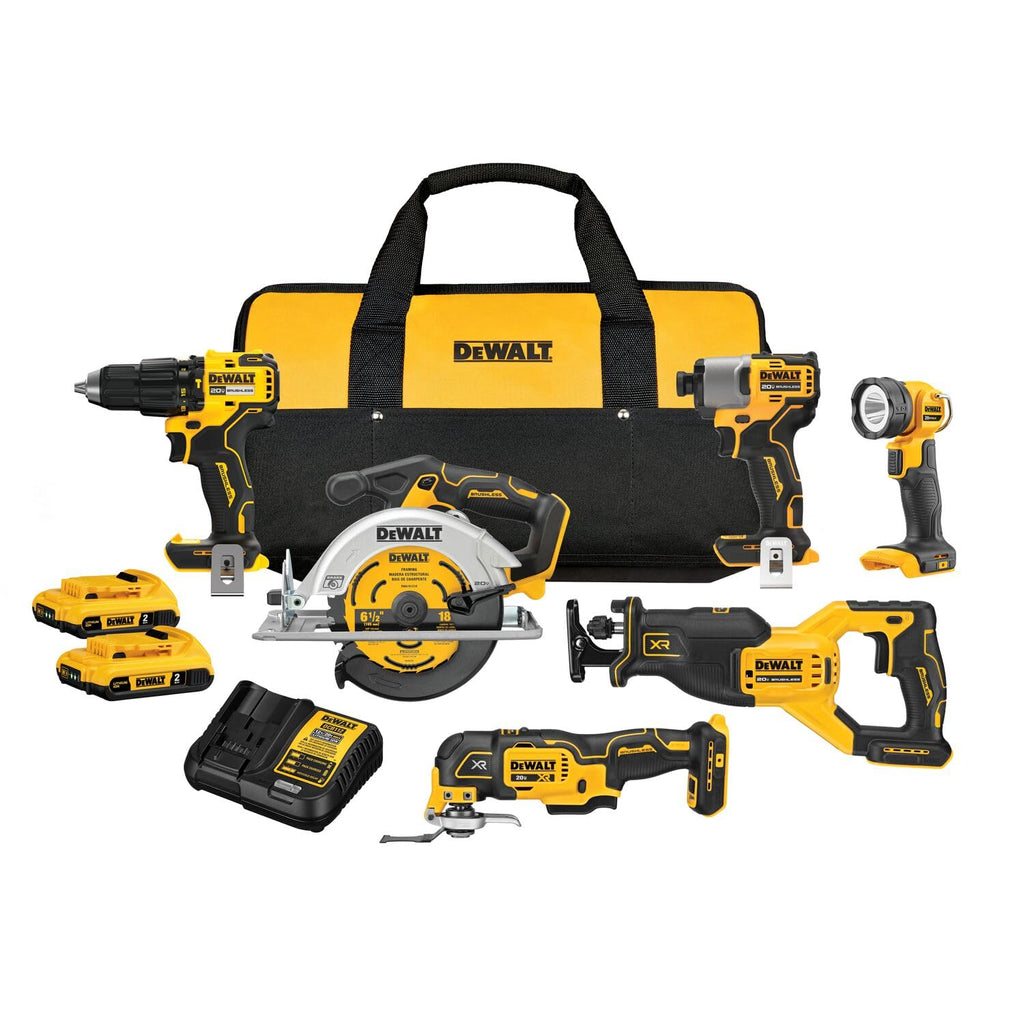 20V MAX BRUSHLESS 6-TOOL COMBO KIT