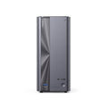 LincStation E1 4-Bay NAS Storage, Quad-Core 2.0GHz, 4GB RAM, 64GB eMMC, 2.5GbE Port & 4K HDMI 2.0, Supports M.2 NVMe SSD & SATA HDD Up to 76TB, Remote Access for iOS/Android/Windows (Diskless)