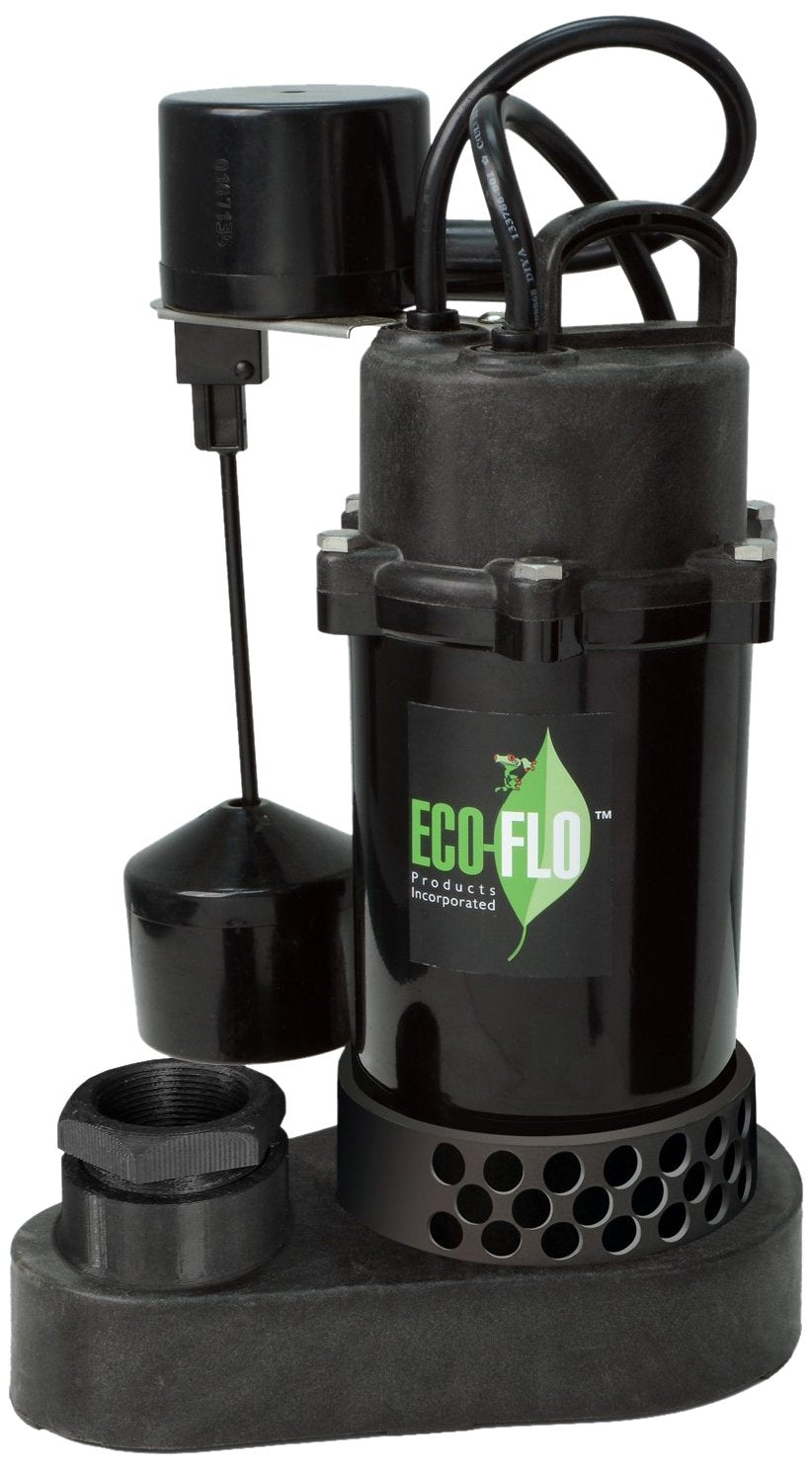 Products SPP50V Thermoplastic Sump Pump with Vertical Swirch, 1/2 HP, 4,080 GPH