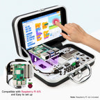 ELECROW CrowPi Case Kit for Raspberry Pi 5, 9-Inch Display