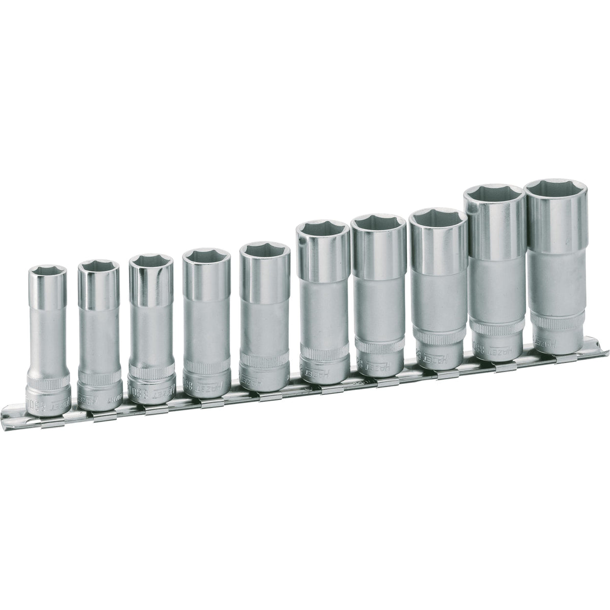 Hazet 880LG/10H Hexagon 3/8" 10Piece Socket Set
