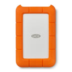 LaCie Rugged Secure 2TB External Hard Drive Portable HDD – USB-C USB 3.0 Drop Shock Dust Rain Resistant Computer Desktop Workstation Laptop Hardware Encryption, 1 Month Adobe CC (STFR2000403)