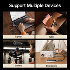 P10PRO External SSD 1TB, Portable SSD NVMe, USB 3.2 Gen2, 1050MB/s