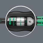 Wera 05075657001 CLICK-TORQUE XP 1 PRE-SET ADJUSTABLE TORQUE WRENCH FOR INSERT TOOLS, 2.5-25 NM, 2.5 NM, 9X12 X 2.5 NM X 2.5-25 NM