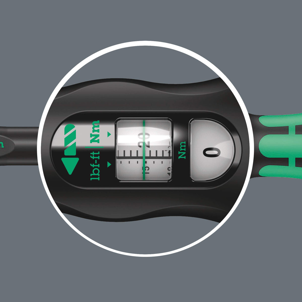 Wera 05075657001 CLICK-TORQUE XP 1 PRE-SET ADJUSTABLE TORQUE WRENCH FOR INSERT TOOLS, 2.5-25 NM, 2.5 NM, 9X12 X 2.5 NM X 2.5-25 NM