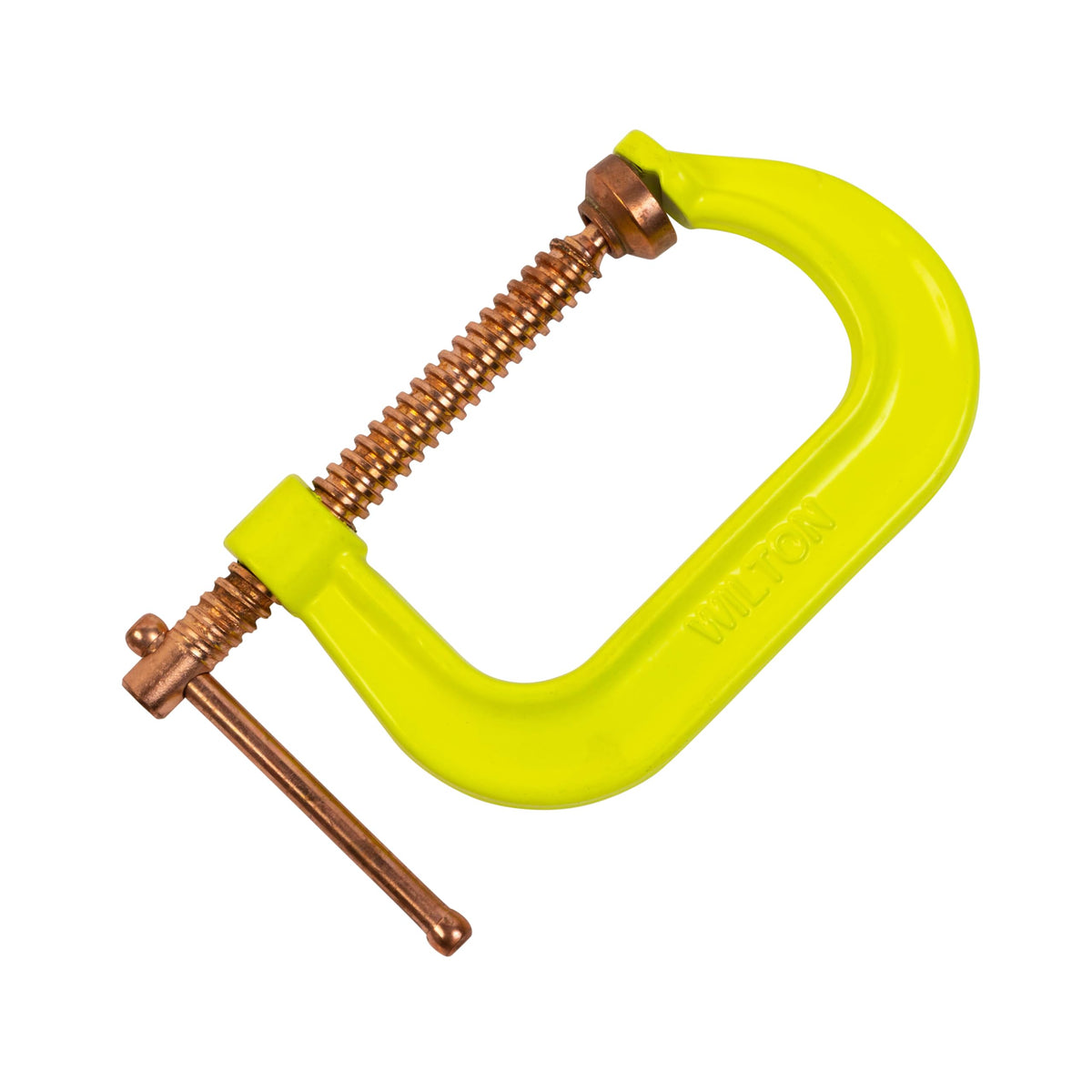 Wilton Spark-Duty Hi-Vis C-Clamp, 8-1/4" Opening, 4-15/16" Throat, 6900 Lbs. Clamping Force (Model 408CS) (Pack of 2)