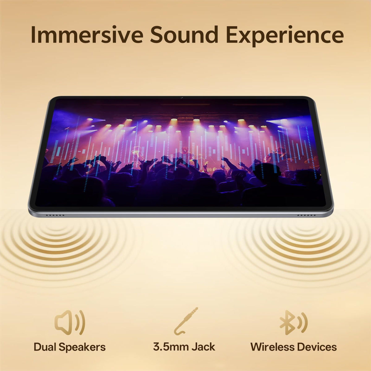 12 Inch Android 16 Tablet, 2K Display, 30GB RAM, 128GB Storage Expandable