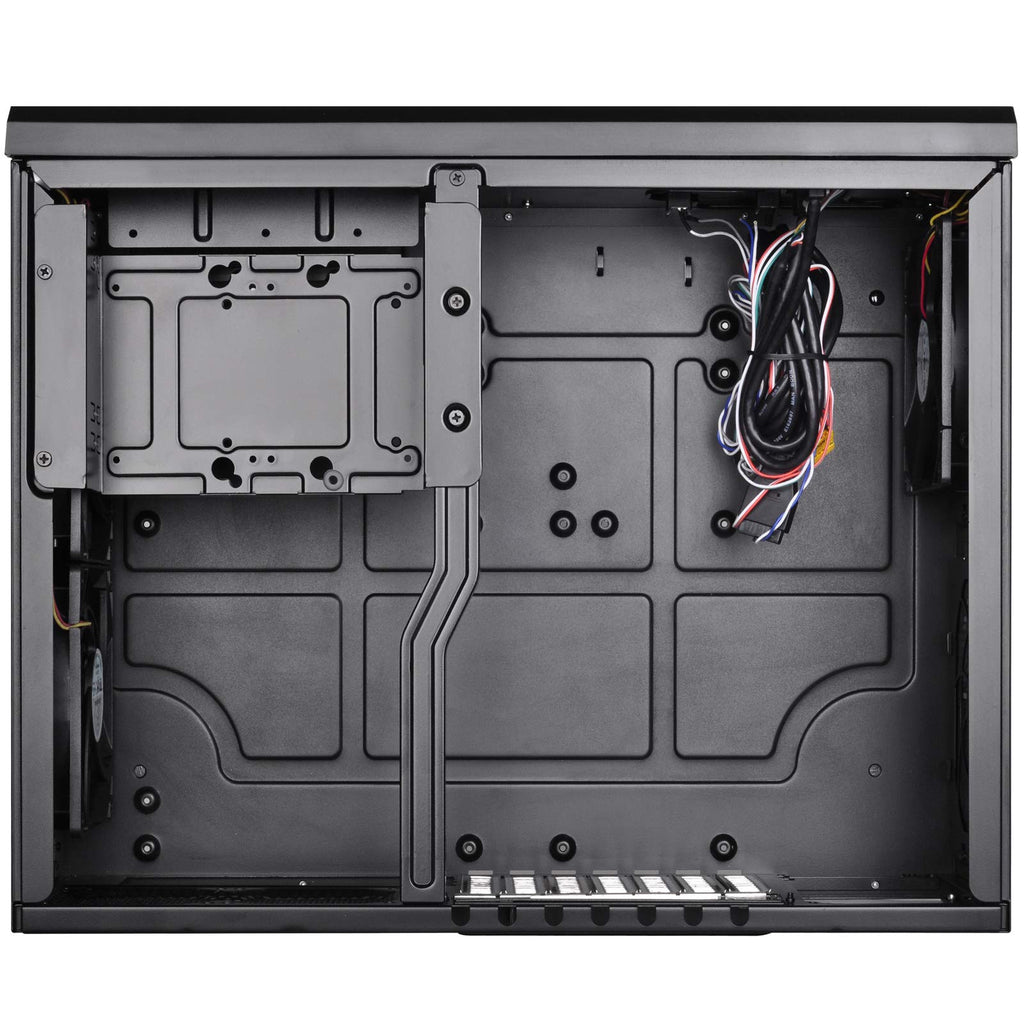 Silverstone Technology GD10B Home Theater Computer Case (HTPC) with Lockable Front Panel for ATX/Micro-ATX Motherboards GD10B-x