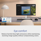 Dell 27 Plus Monitor - S2725HSM - 27-inch FHD (1920x1080) 144Hz 1ms Display, 2 x 3W Speakers, HDMI Connectivity, Height/Tilt/Pivot/Swivel Adjustability, AMD FreeSync - Ash White