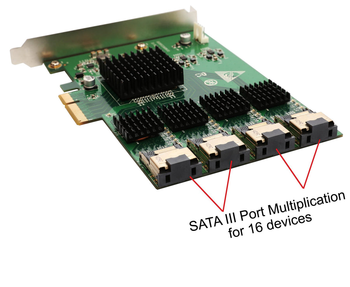 IO Crest 16 Port SAS PCIe 2.0 X4 Controller Card Components Other SI-PEX40097