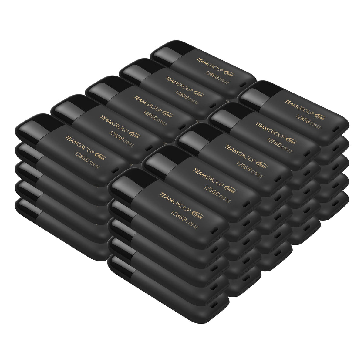 TEAMGROUP C175 1TB USB 3.2 Gen 1 (USB 3.1/3.0) Read 100MB/s Flash Thumb Drive, External Data Storage Memory Stick Compatible with Computer/Laptop/Desktop/PC Matte Black TC17531TBB01