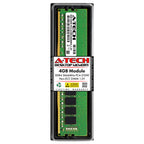 A-Tech 32GB Kit (4x8GB) RAM for Dell OptiPlex XE3, 7070, 7060, 5070, 5060 (Tower/SFF) | DDR4 2666 MHz DIMM PC4-21300 UDIMM Memory Upgrade