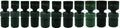 Williams 37916 11-Piece 1/2-Inch Drive Metric Universal 6 Point Impact Socket Set