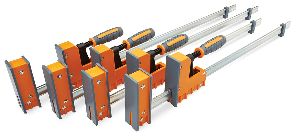 Bora Parallel Clamps Woodworking Set, 8 Piece - 1100 Lbs