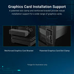 ASUS Prime AP304 ARGB ATX PC Gaming Case Tempered Glass; x4 ARGB Fans