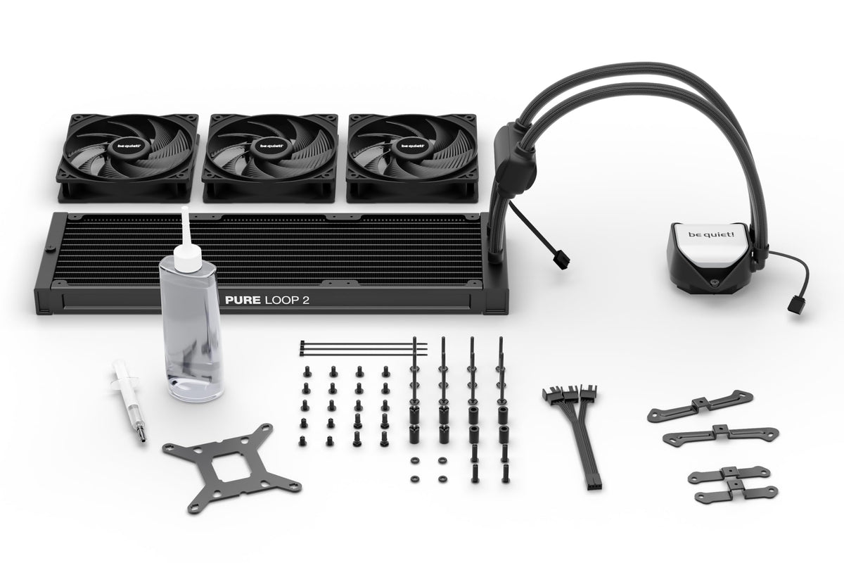 be quiet! Pure Loop 2 360mm | All in One Water Cooling System | Intel 1700 1200 1150 1151 1155 | AM5 AM4 | BW019