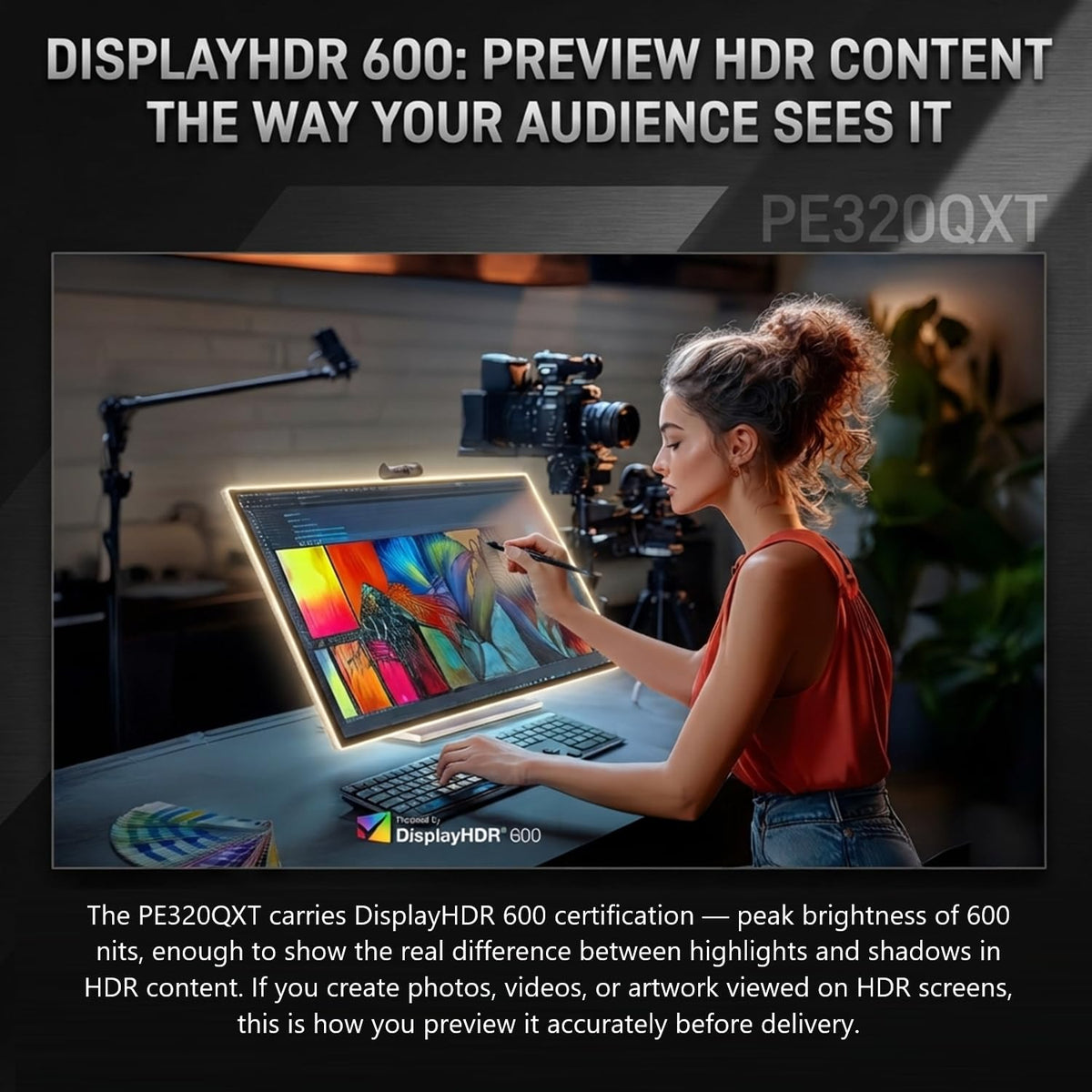 Acer ProDesigner PE320QXT bmiiphcuzx 31.5" 6K Touch Monitor, QD-IPS