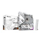 GIGABYTE B650 AORUS Elite AX AMD AM5 ATX Motherboard, Support Ryzen 9000/8000/7000 Series, DDR5, 14+2+1 Power Phase, PCIe 5.0 M.2, USB-C 3.2 Gen 2, WIFI6E, 2.5GbE, EZ-Latch, Q-Flash, RGB Fusion